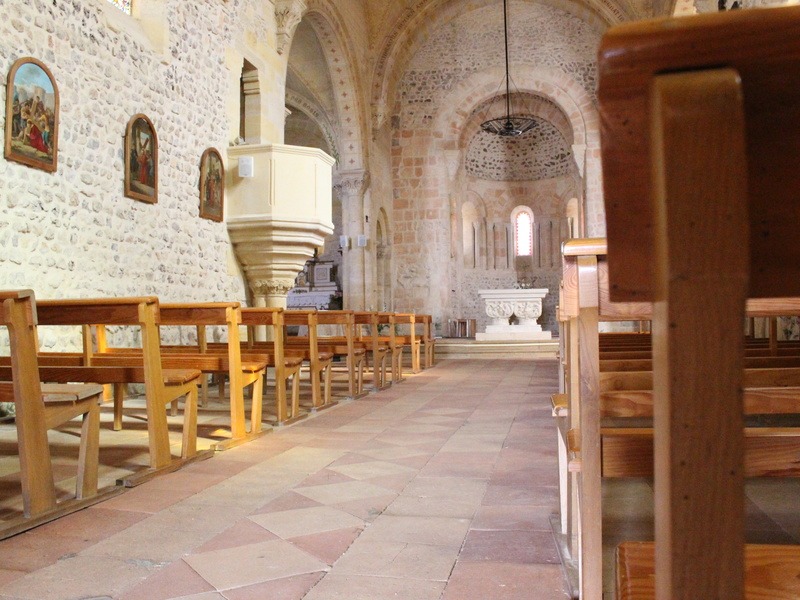 Intérieur église Notre Dame de Lanton