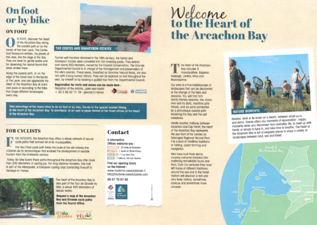 booklet The Heart of arcachon bay